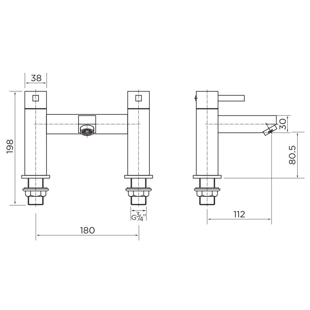 Barnet Bath Shower Mixer