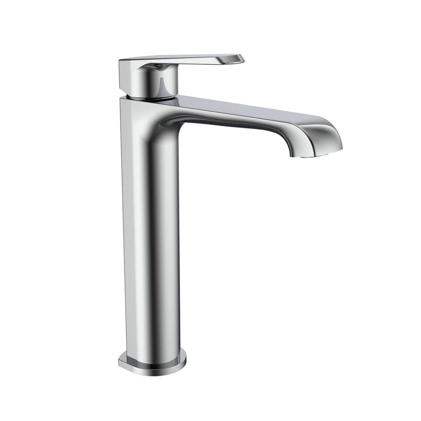 Nevada Tall Mono Basin Mixer Tap Polished Chrome