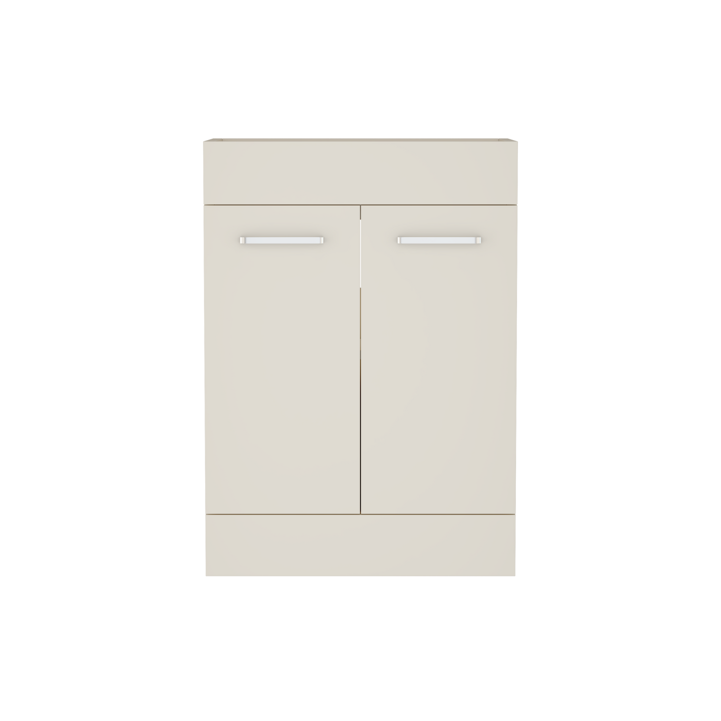 600 Creamy White Vanity Unit Fitted Furniture