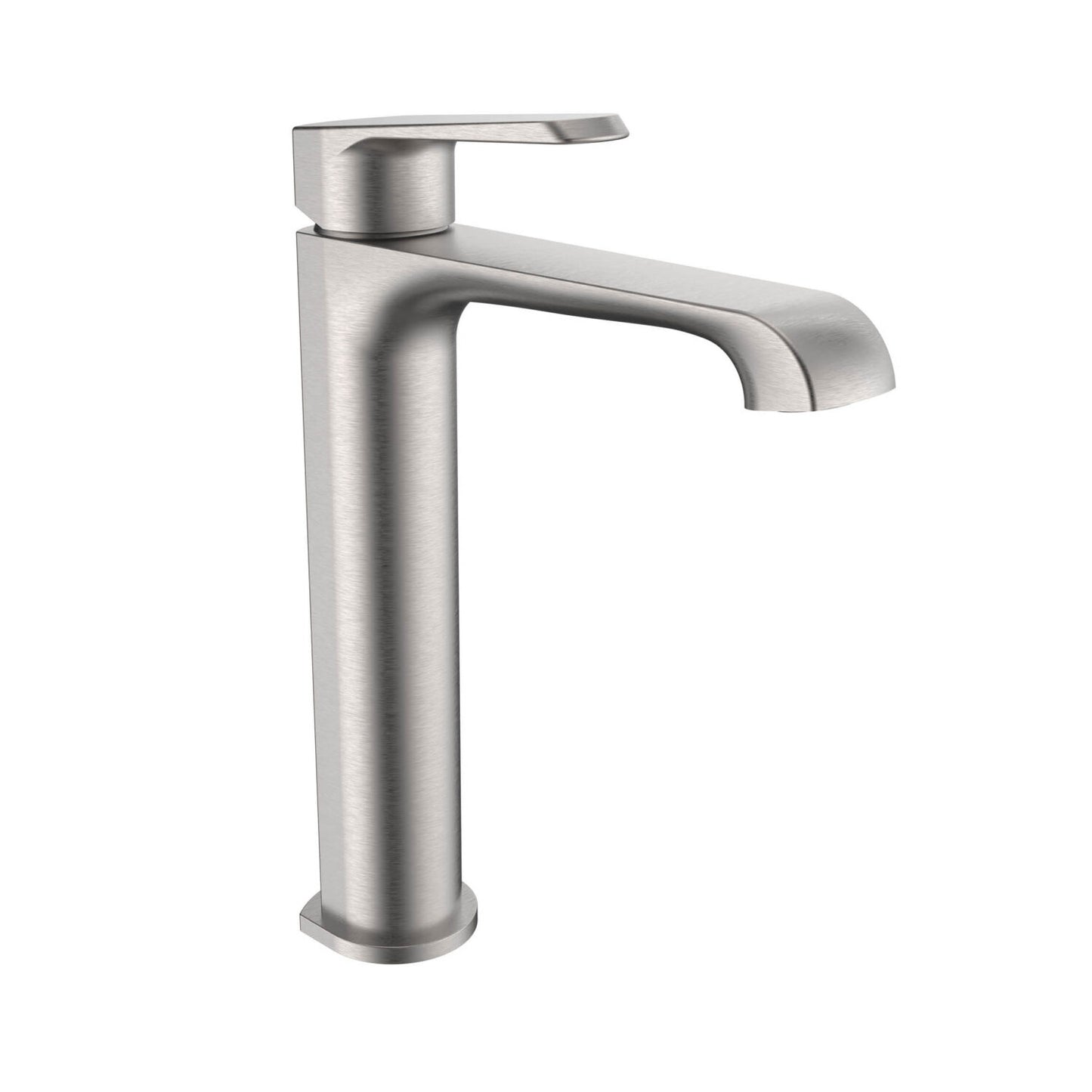 Nevada Tall Mono Basin Mixer Tap Brushed Nickel