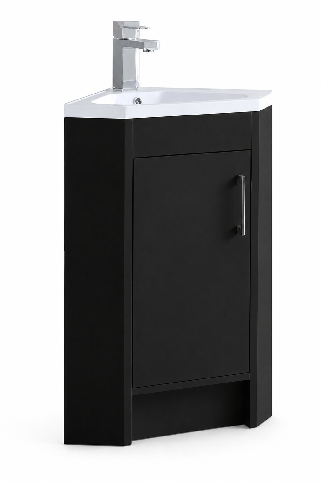450 mm Corner Cloakroom Vanity Unit