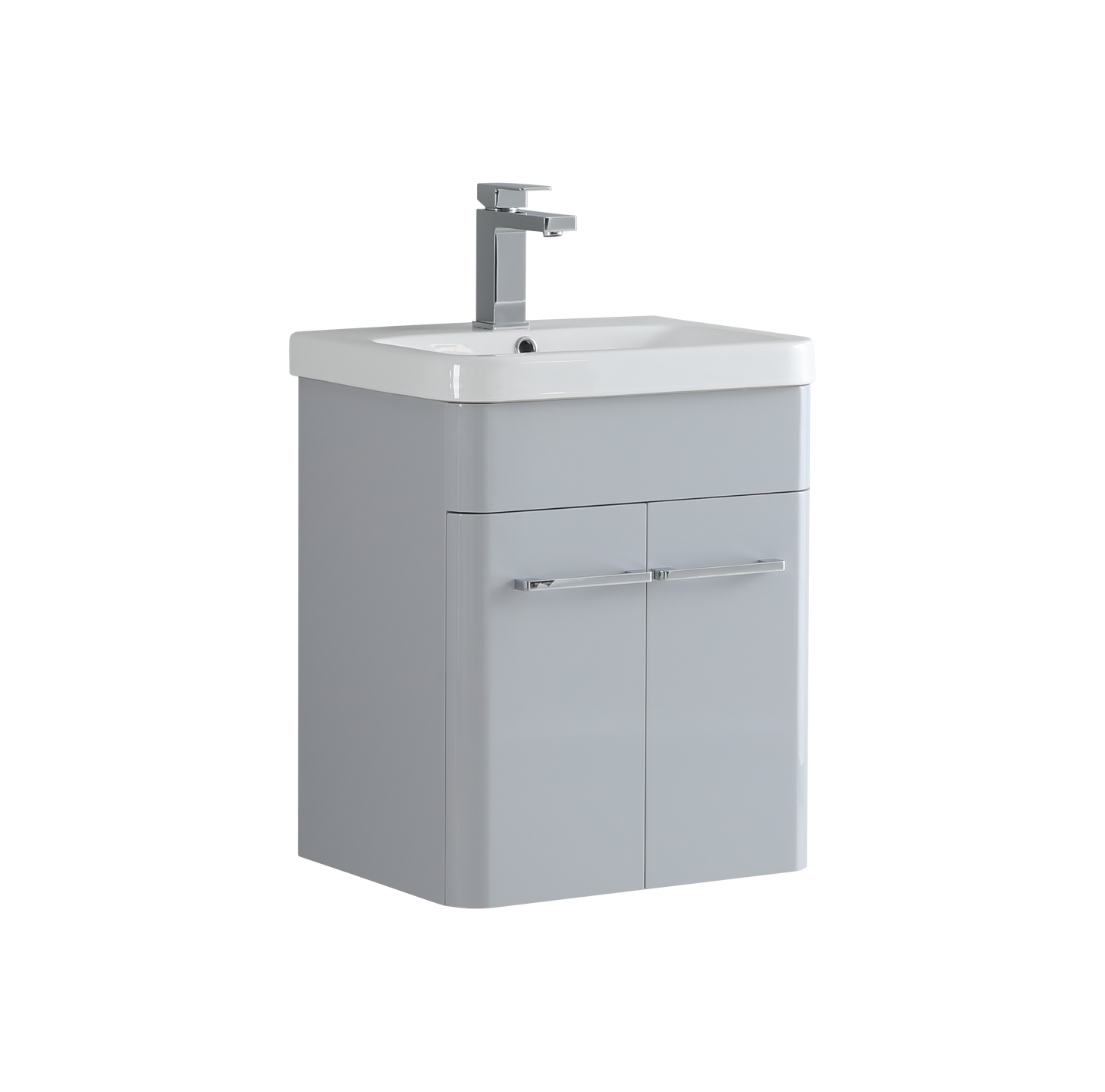 500 mm Wall Hung Vanity Unit With basin