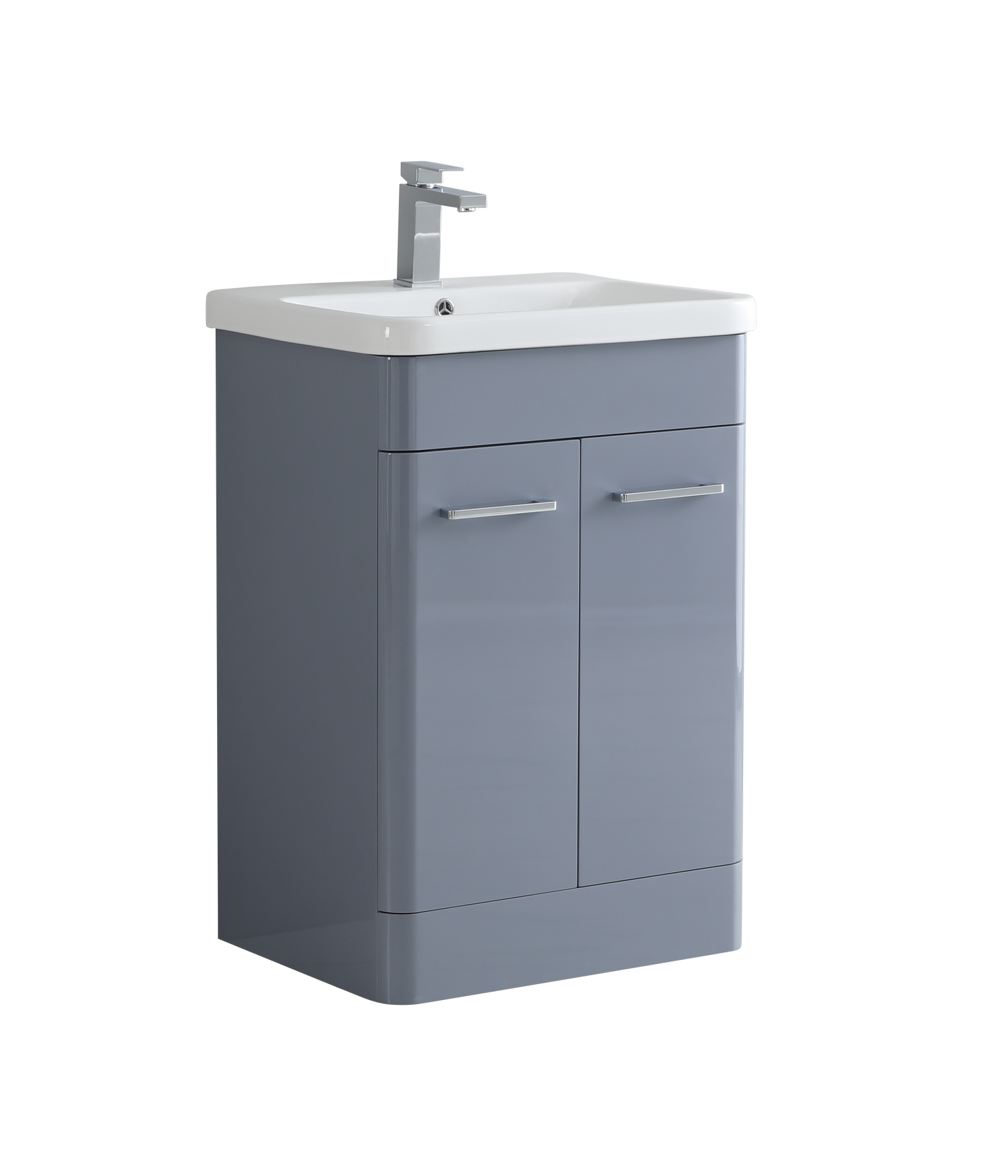 600 mm Floor Standing Vanity Unit with Basin