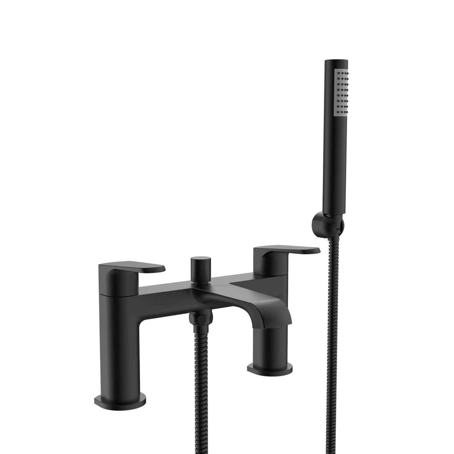 Nevada Bath Shower Mixer Black Matt