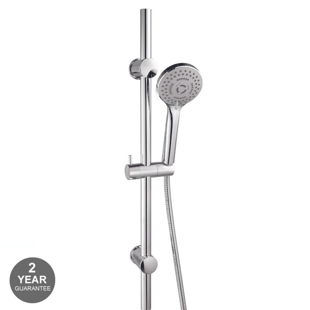Islington Chrome Round Sliding Rail Kit