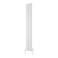 245mm x1800 mm Vertical White Caldaro Radiator