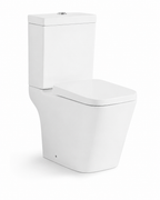 Close Coupled Toilet Square shaped open back