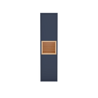W300x H1200 mm Navy Blue Wall Hung Storage Unit