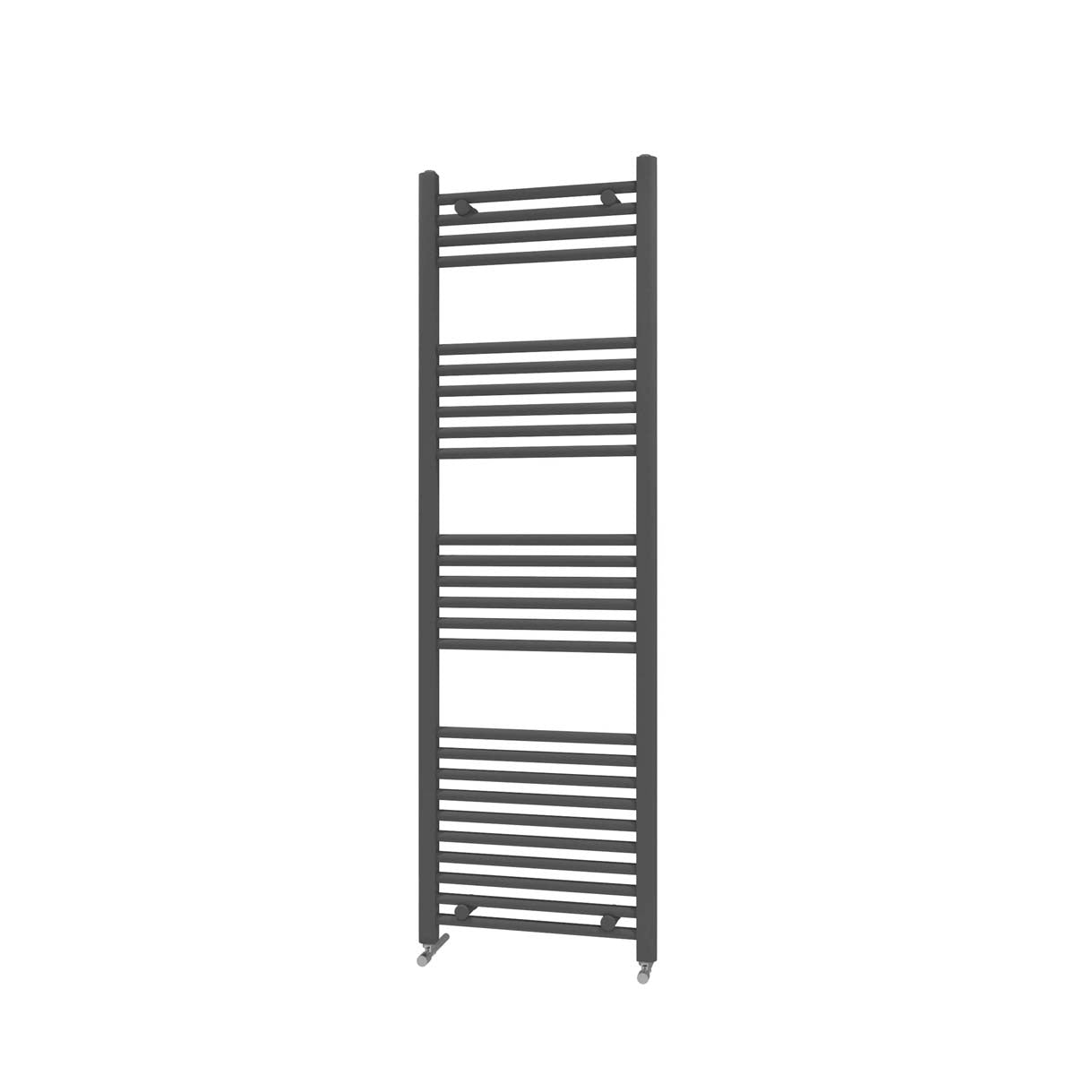 W400 x H1600 mm Heated Towel Rail Black Mat