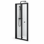 Aqua i 6 Black Bifold Shower Door 700mm x 1900mm High