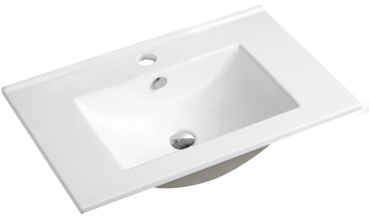 750 Slim Ceramic Basin