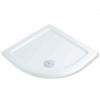 900mm x 900mm Eco-Stone Offset Quadrant Left Hand Shower Tray