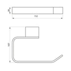 Scalia Towel Rail Holder