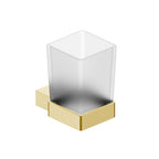 Scalia Brushed Brass Tumbler Holder