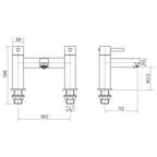 Barnet tap set Basin Mixer Tap & Bath Shower Mixer