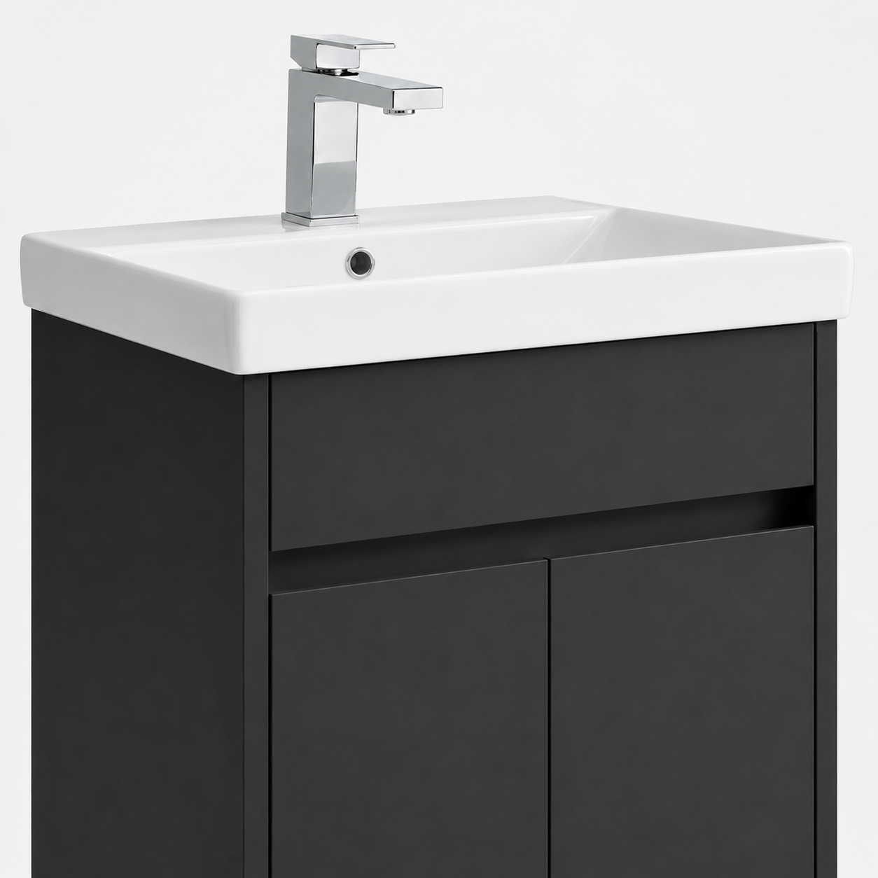 500mm Floor Standing Vanity Unit with Basin