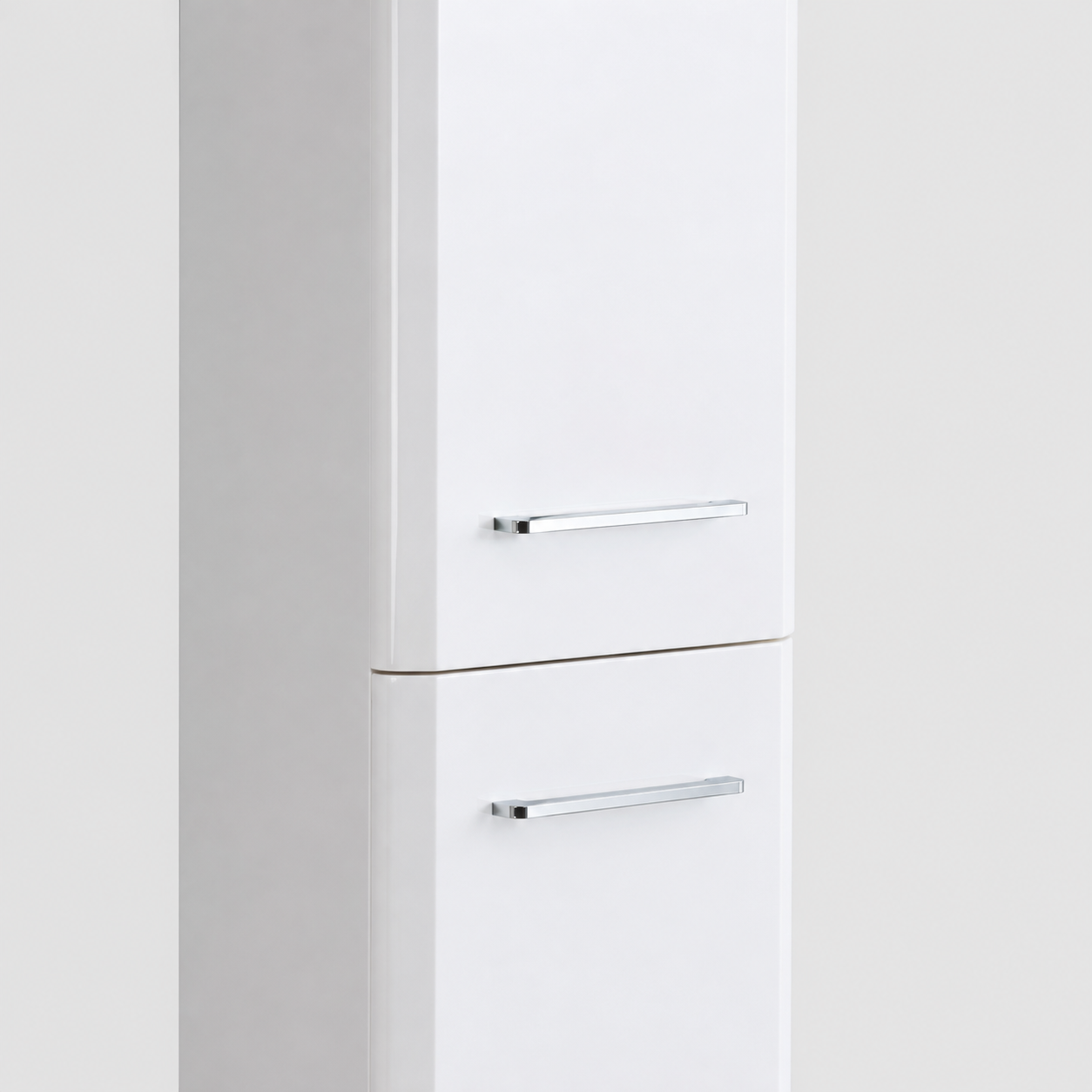 300mm slim Wall-Hung Tall Bathroom Storage Cabinet
