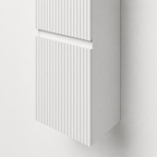 300mm Fluted Wall Hung Tall Bathroom Cabinet