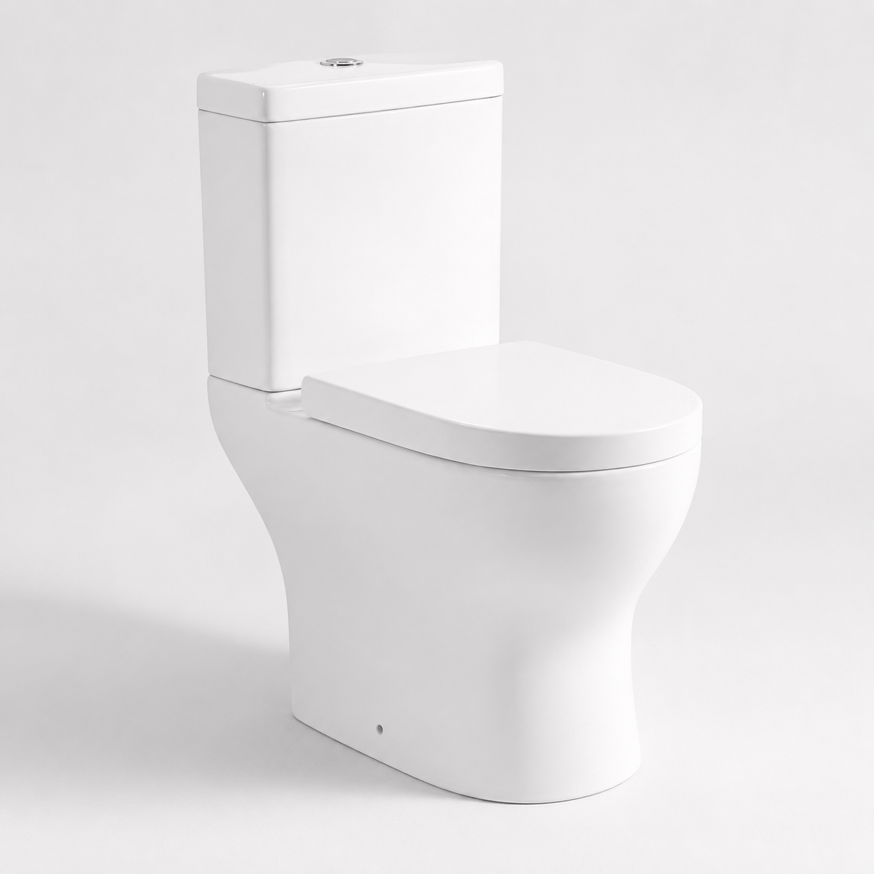 018 Round Close Coupled Toilet