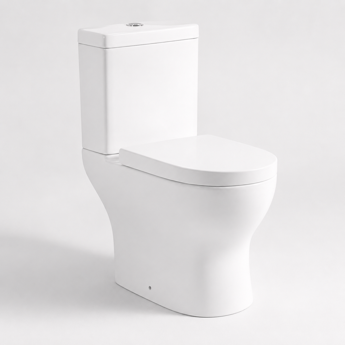 Round Close Coupled Toilet