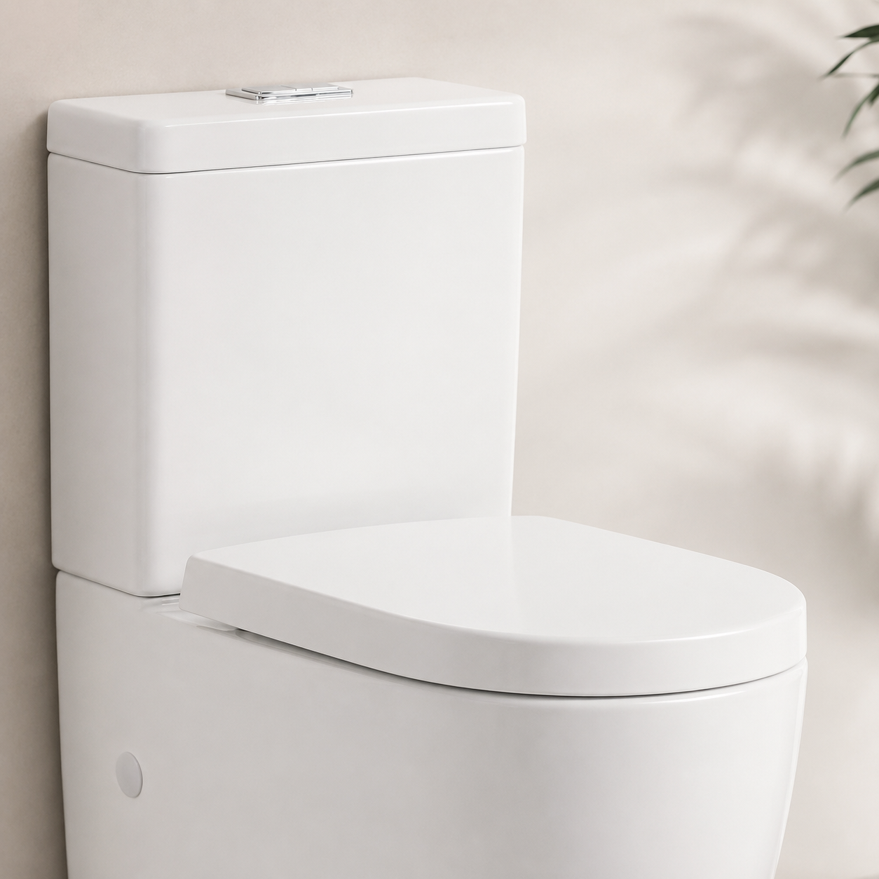 025 Round Close Coupled Toilet