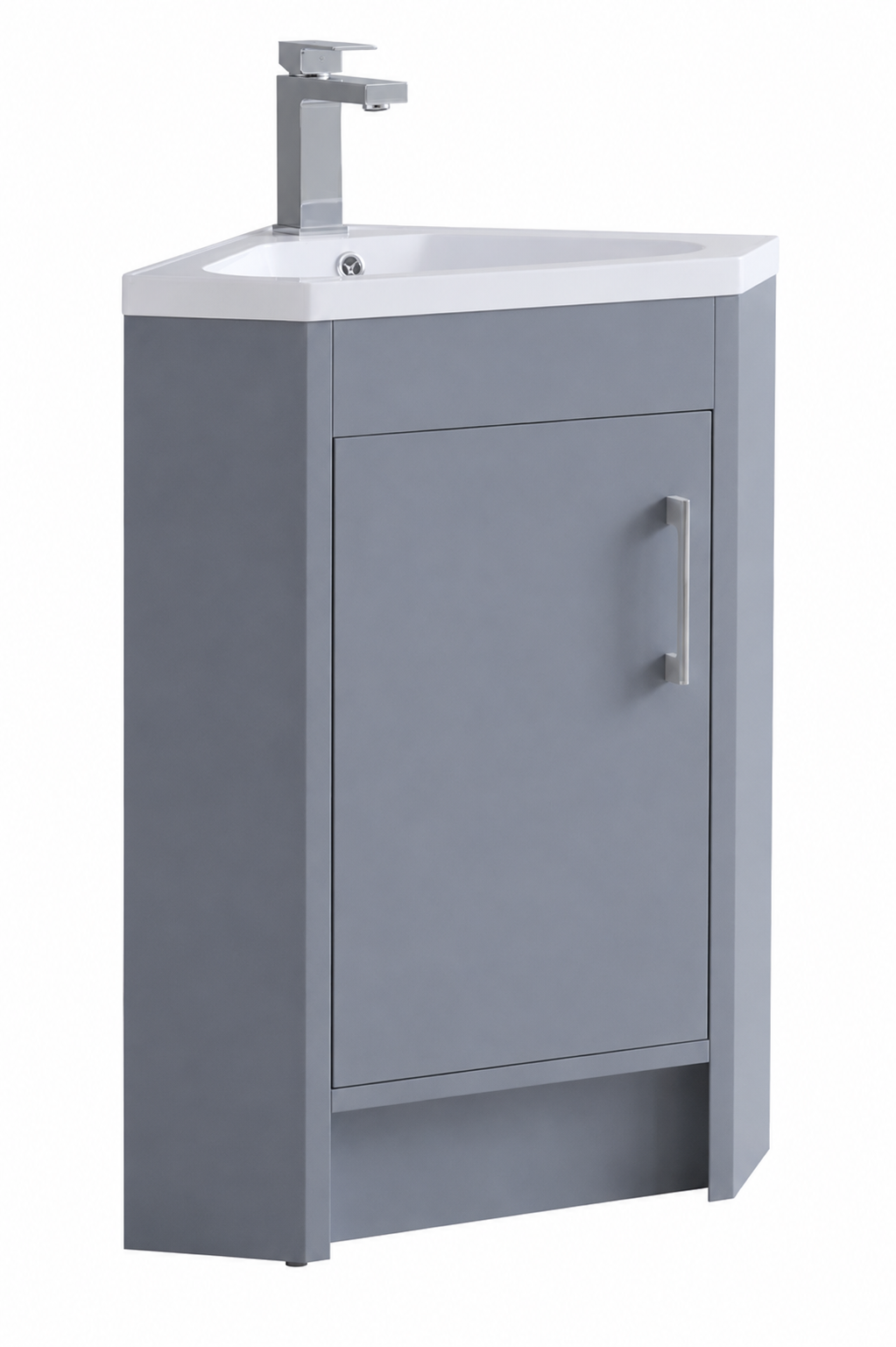 450mm Corner Floor Standing Vanity Unit with Basin