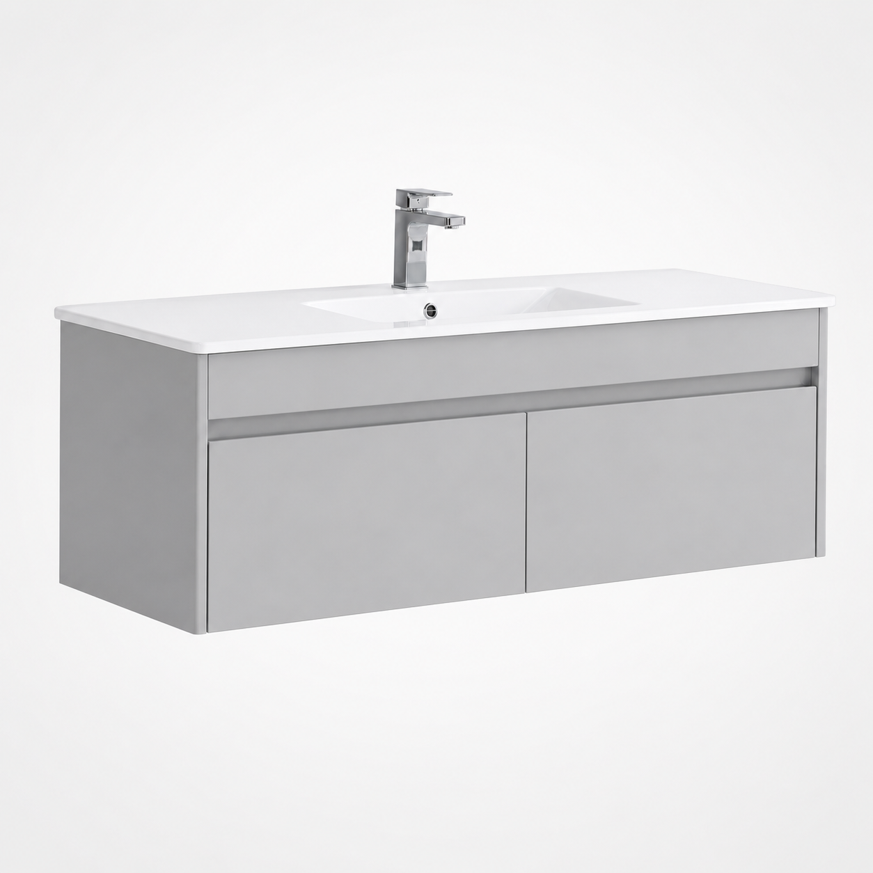 1200mm Wall-Hung Vanity Unit with Ceramic Basin