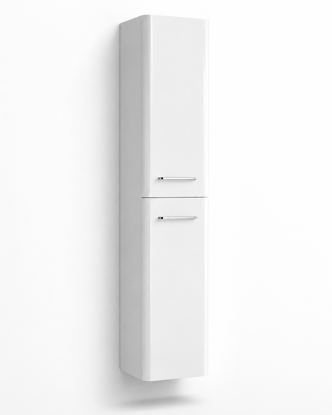 300mm slim Wall-Hung Tall Bathroom Storage Cabinet