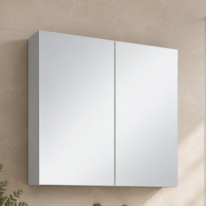 900mm Mirror Cabinet Storage Unit