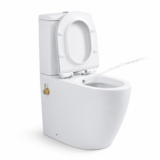 021 Comfort Height Close Coupled Bidet Toilet