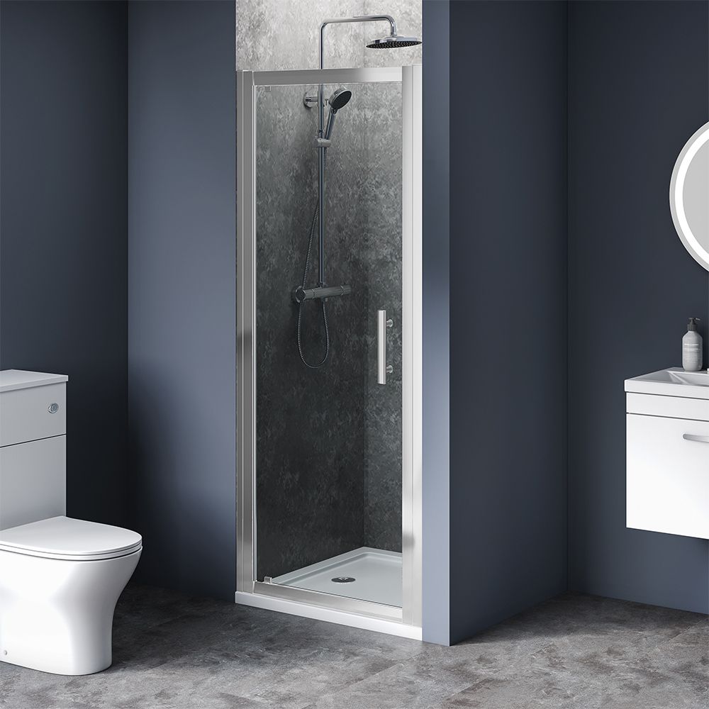 Alexa 6 Pivot Shower Door 600mm x 1850mm High