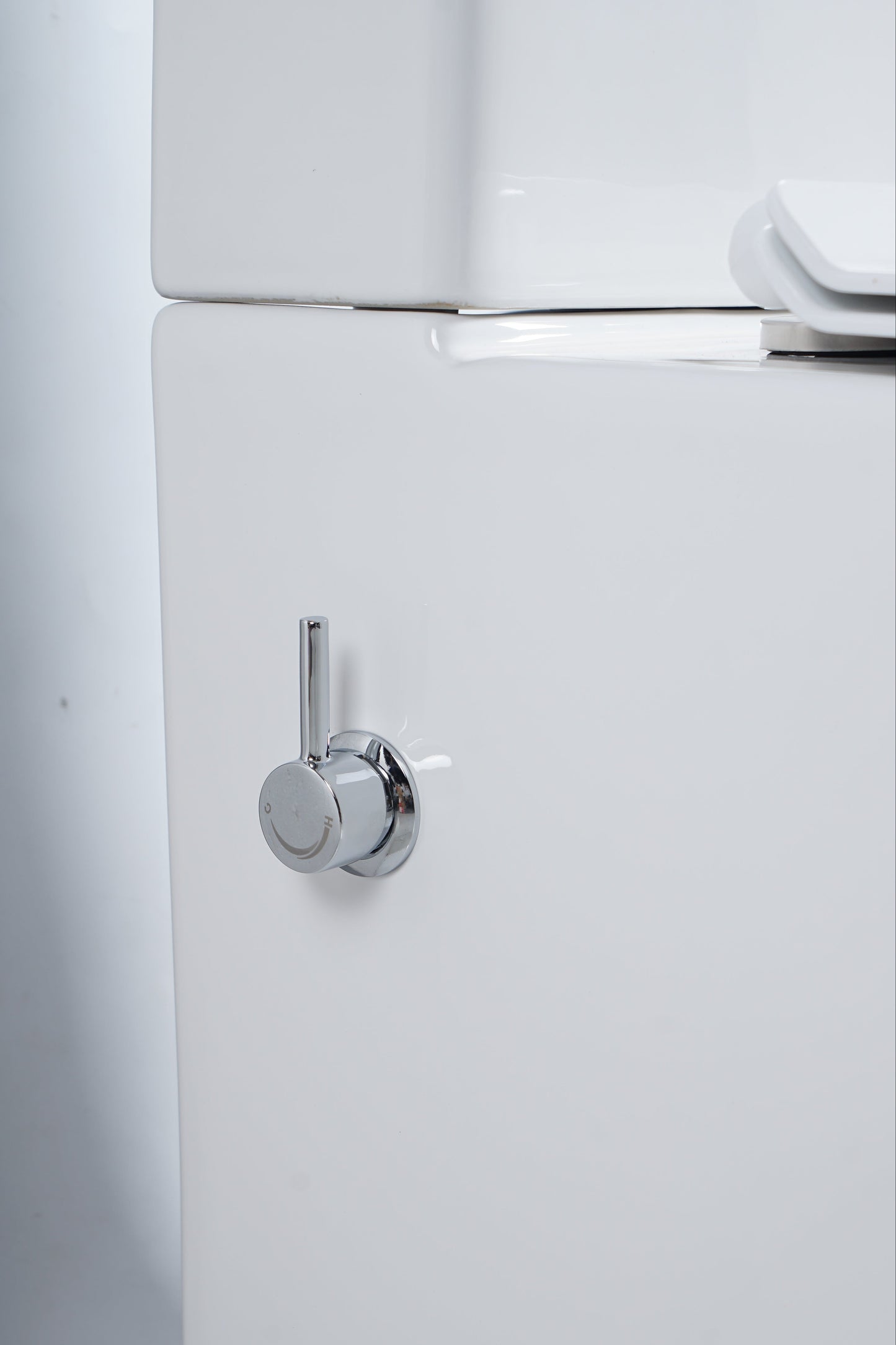 027 Bidet Closed Coupled WC Toilet Incl. Soft Closing Seat