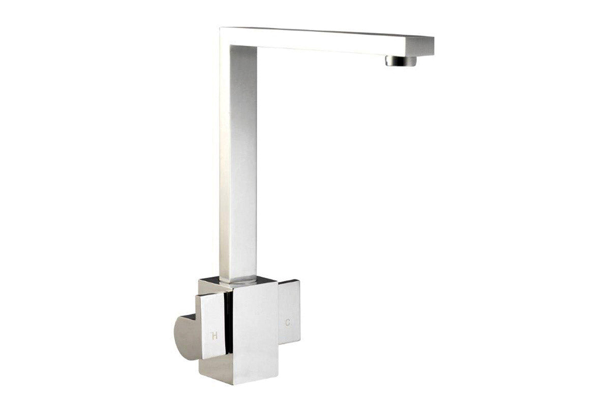 Modern Polished Chrome Kitchen Mixer Tap