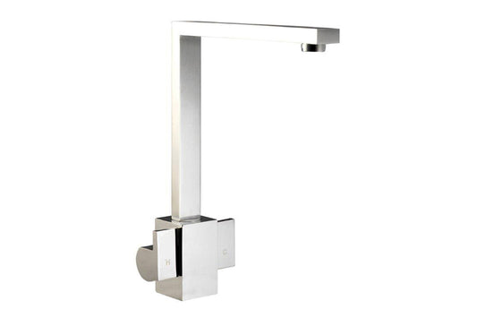 Modern Polished Chrome Kitchen Mixer Tap