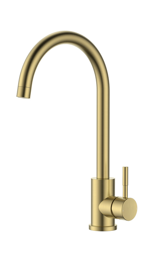 Colorado Brushed Brass  Kitchen Tap Mixer