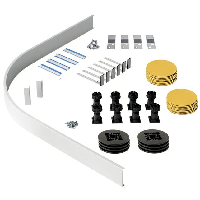Easy Plumb Kit for Quadrant Shower Trays