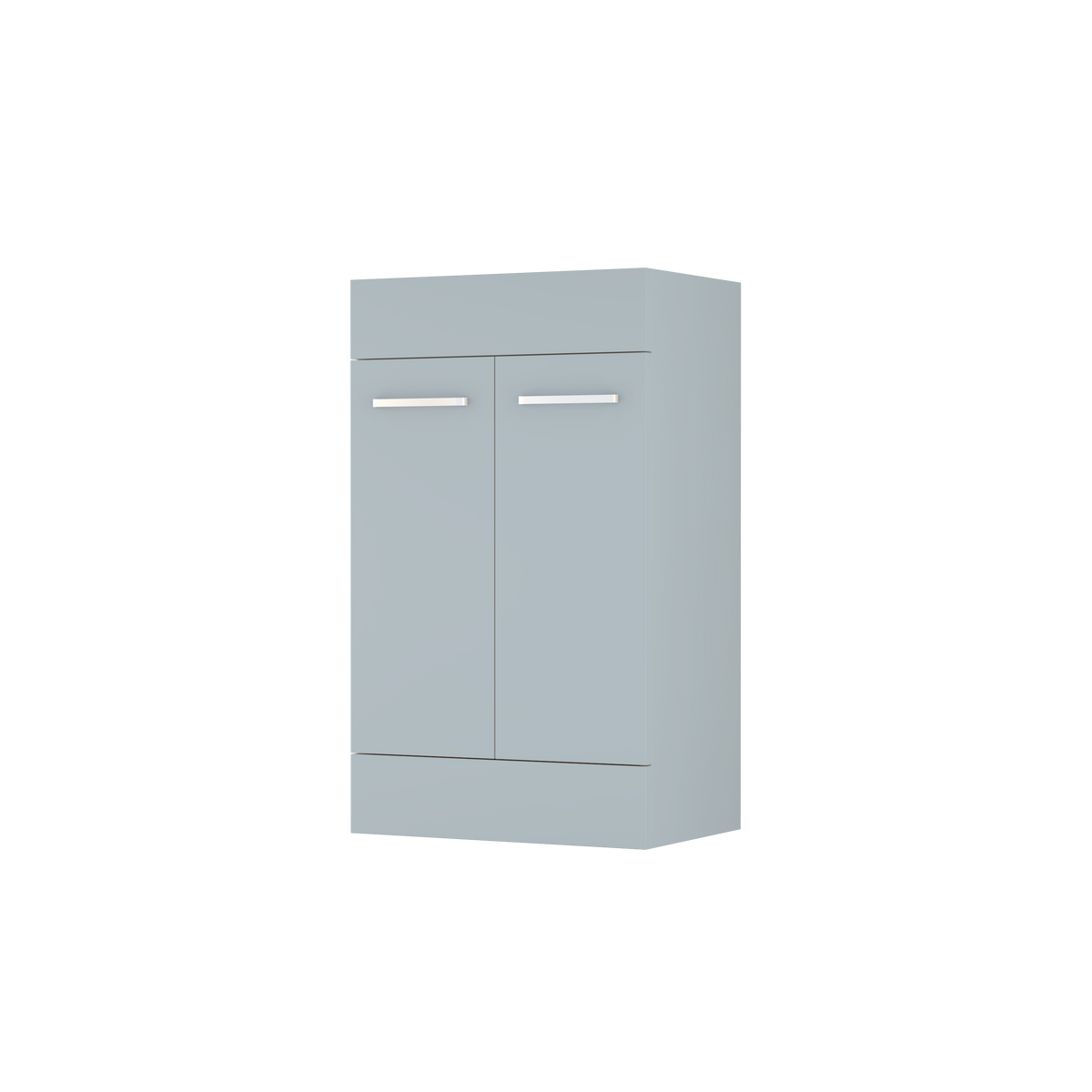 500mm Floor Standing Double-Door Bathroom Storage Unit