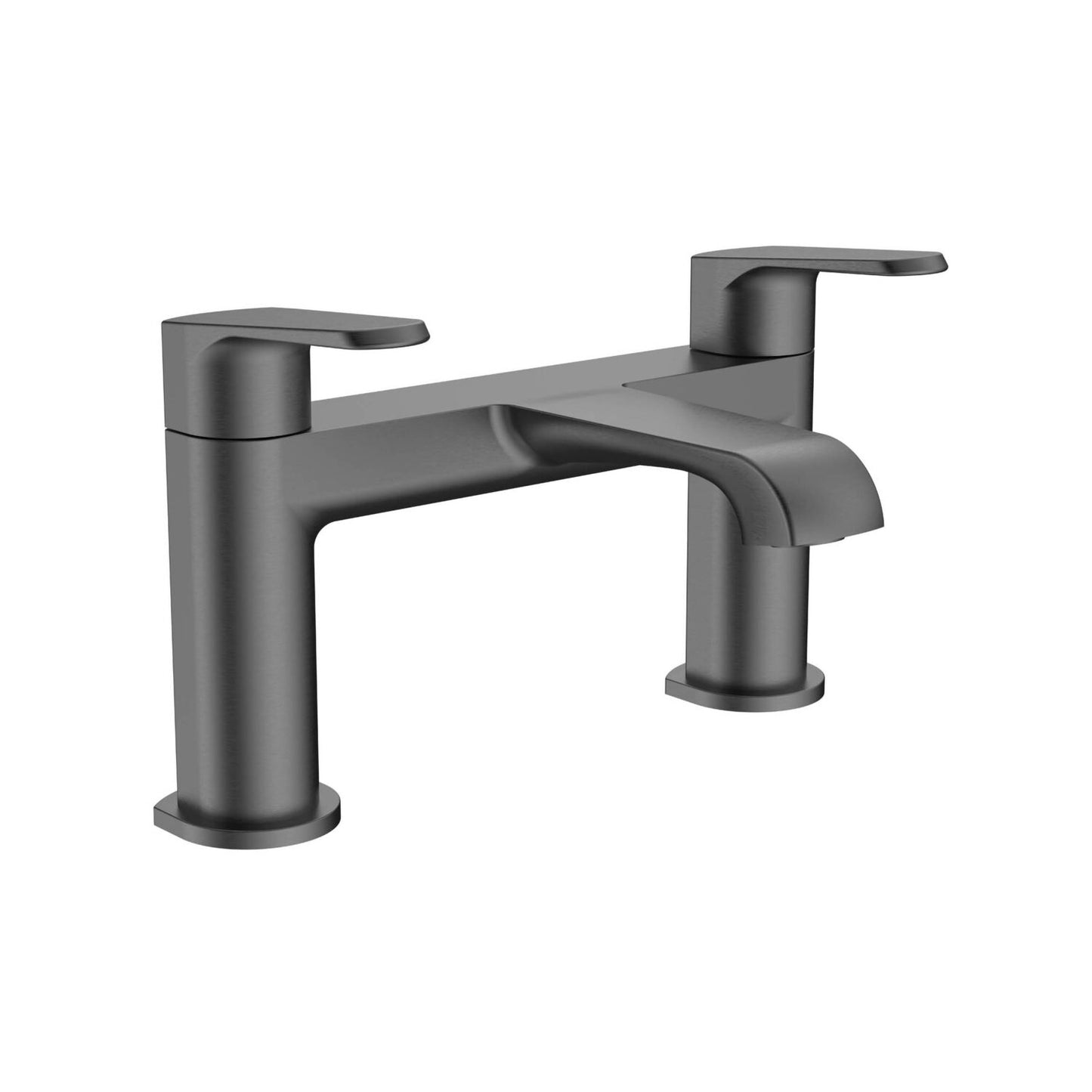 Nevada Bath Filler Tap Brushed Gun Metal