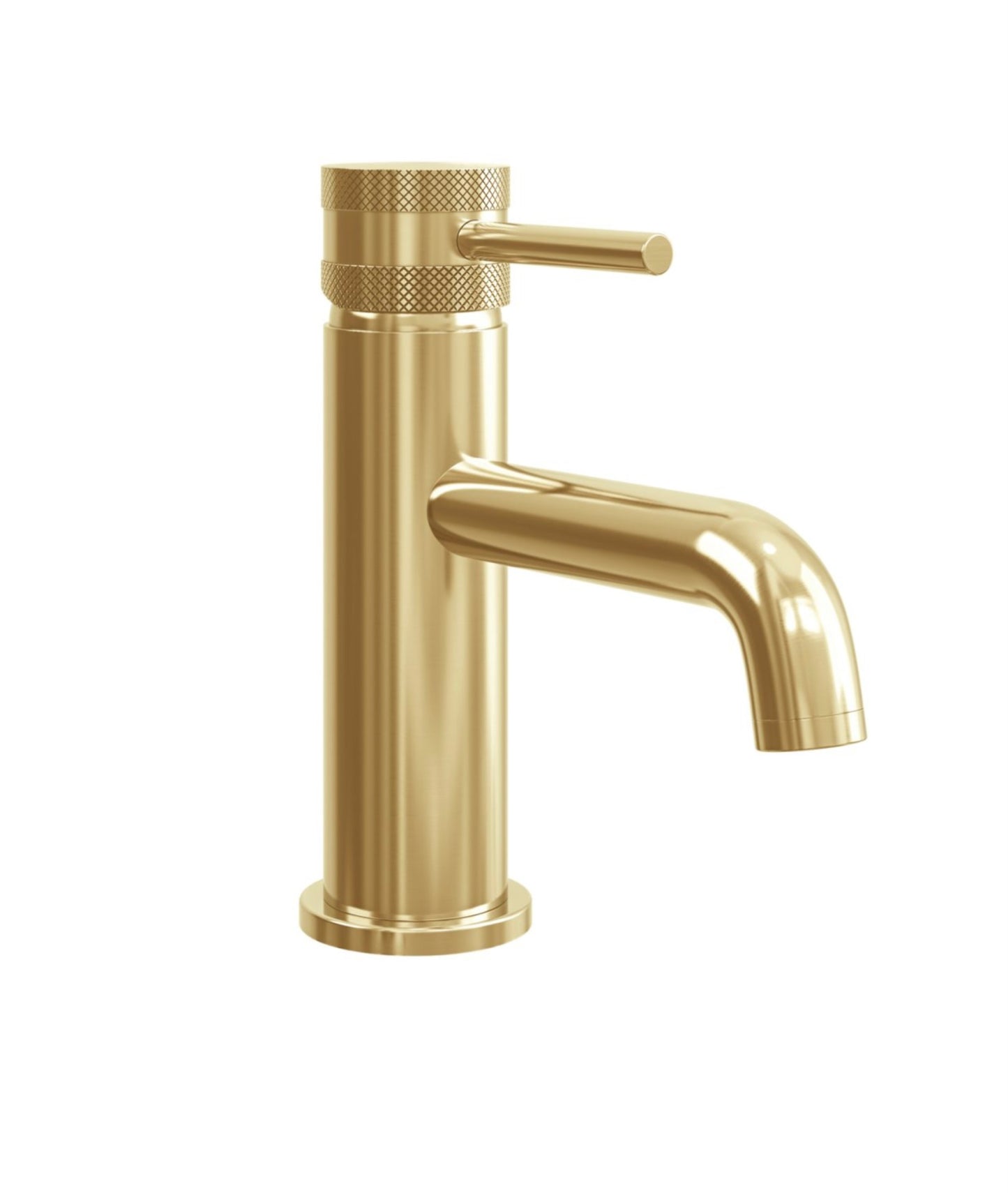 Camelia Brushed Brass Basin Mixer Tap