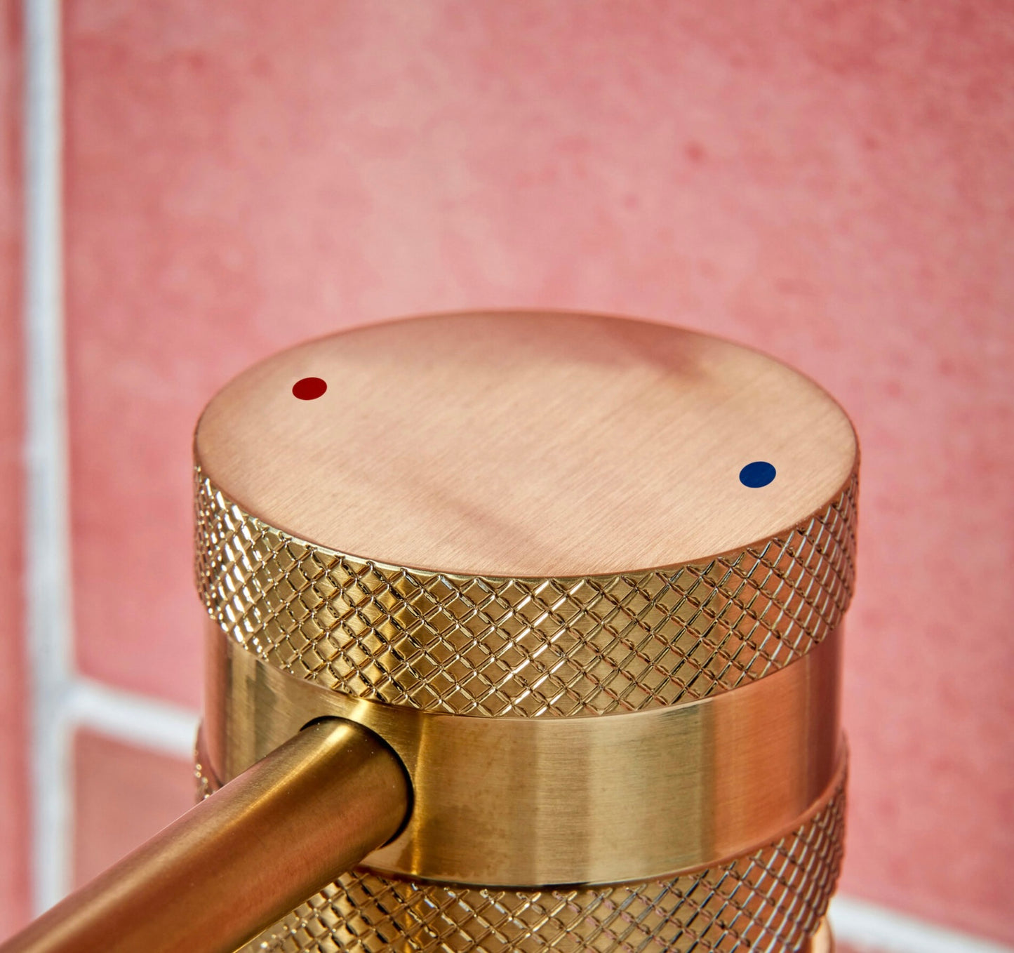 Camelia Brushed Brass Basin Mixer Tap