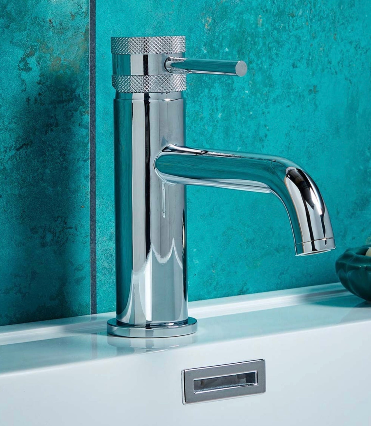 Camelia Brushed Brass Basin Mixer Tap