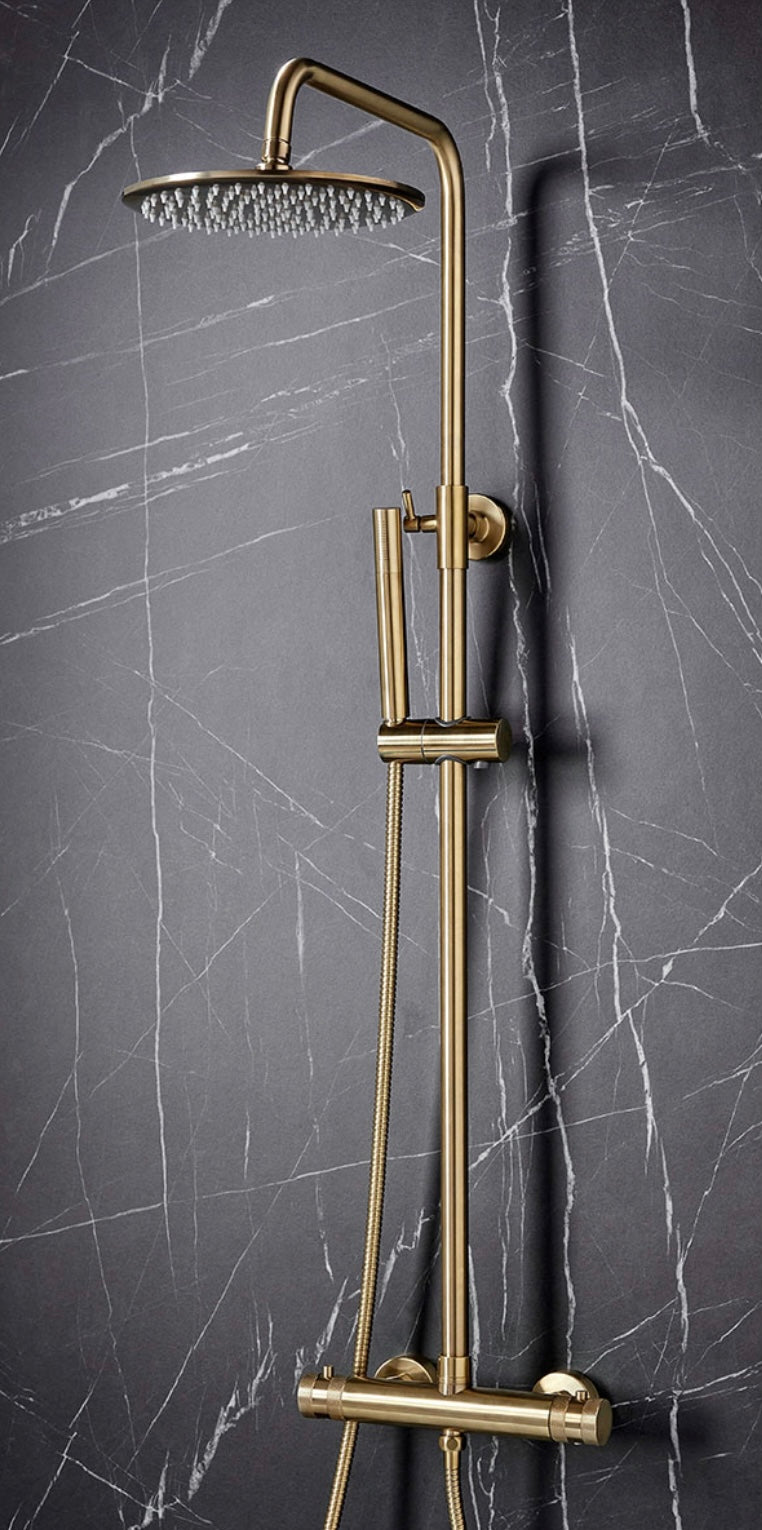 Malibu Rain Shower Mixer Valve Brass