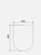 Soft closing quick release Toilet seat