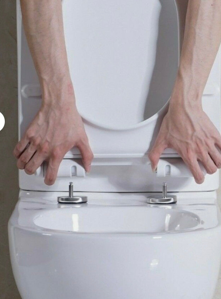 Soft closing quick release Toilet seat