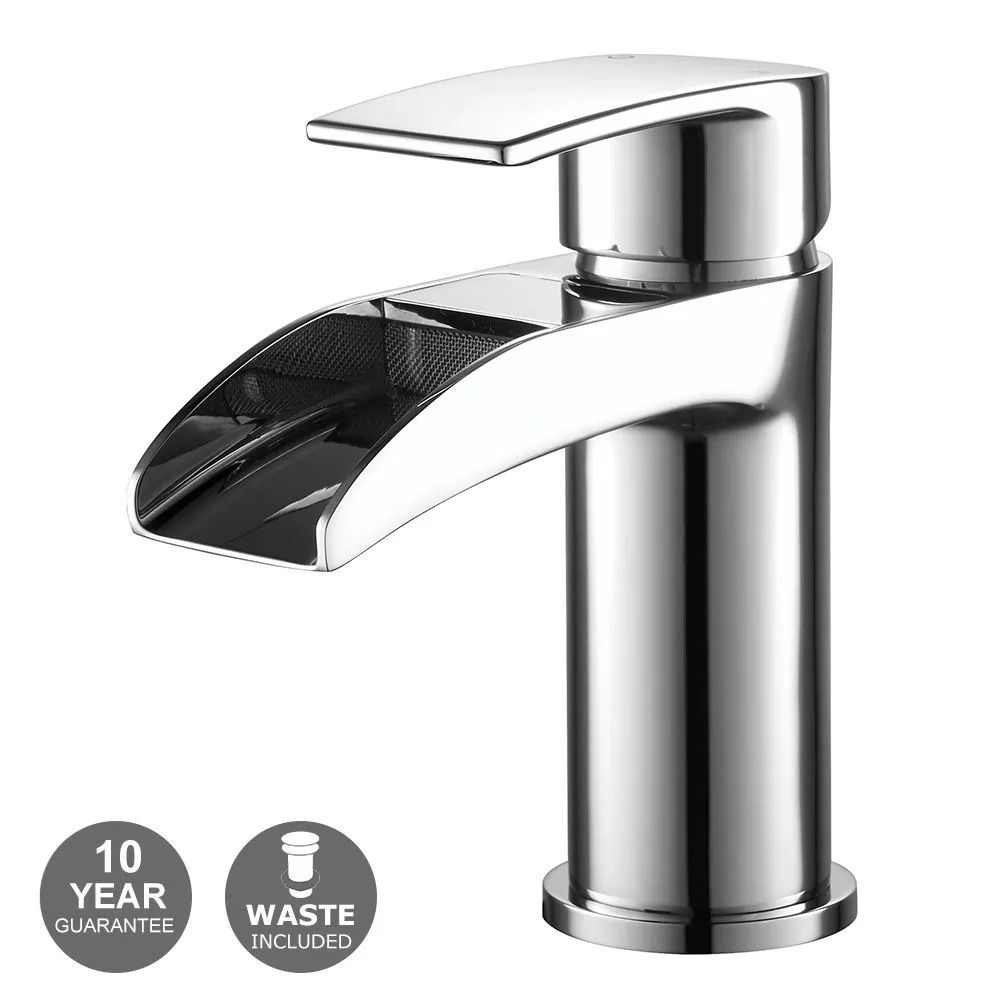 Knightsbridge Basin Mixer Tap & Bath Filler set
