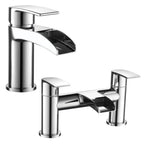 Knightsbridge Basin Mixer Tap & Bath Filler set
