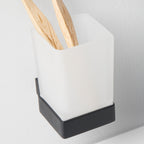 Scalia Matt Black Tumbler Holder