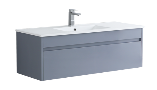 1200 mm Wall Hung Vanity Unit with Slim Ceramic Basin