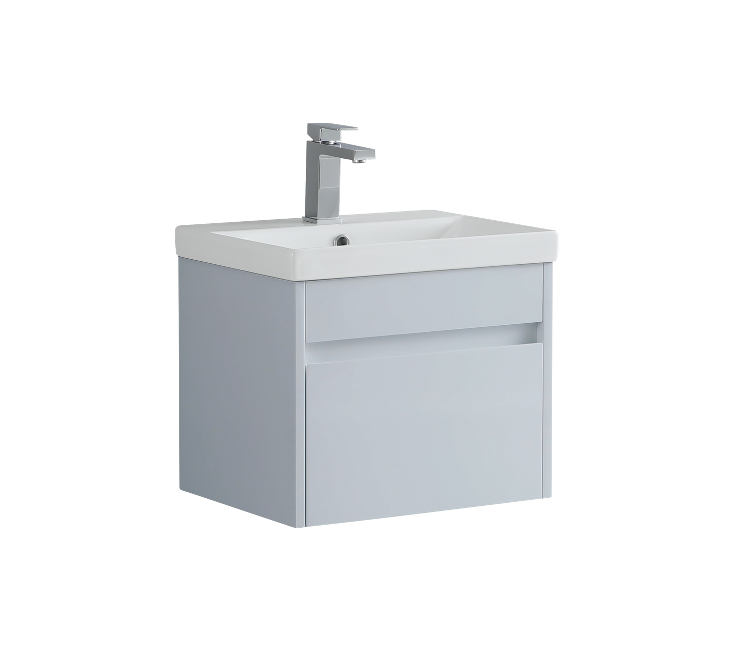 500 mm Wall Hung Vanity Cabinet with Deep Bowl Basin