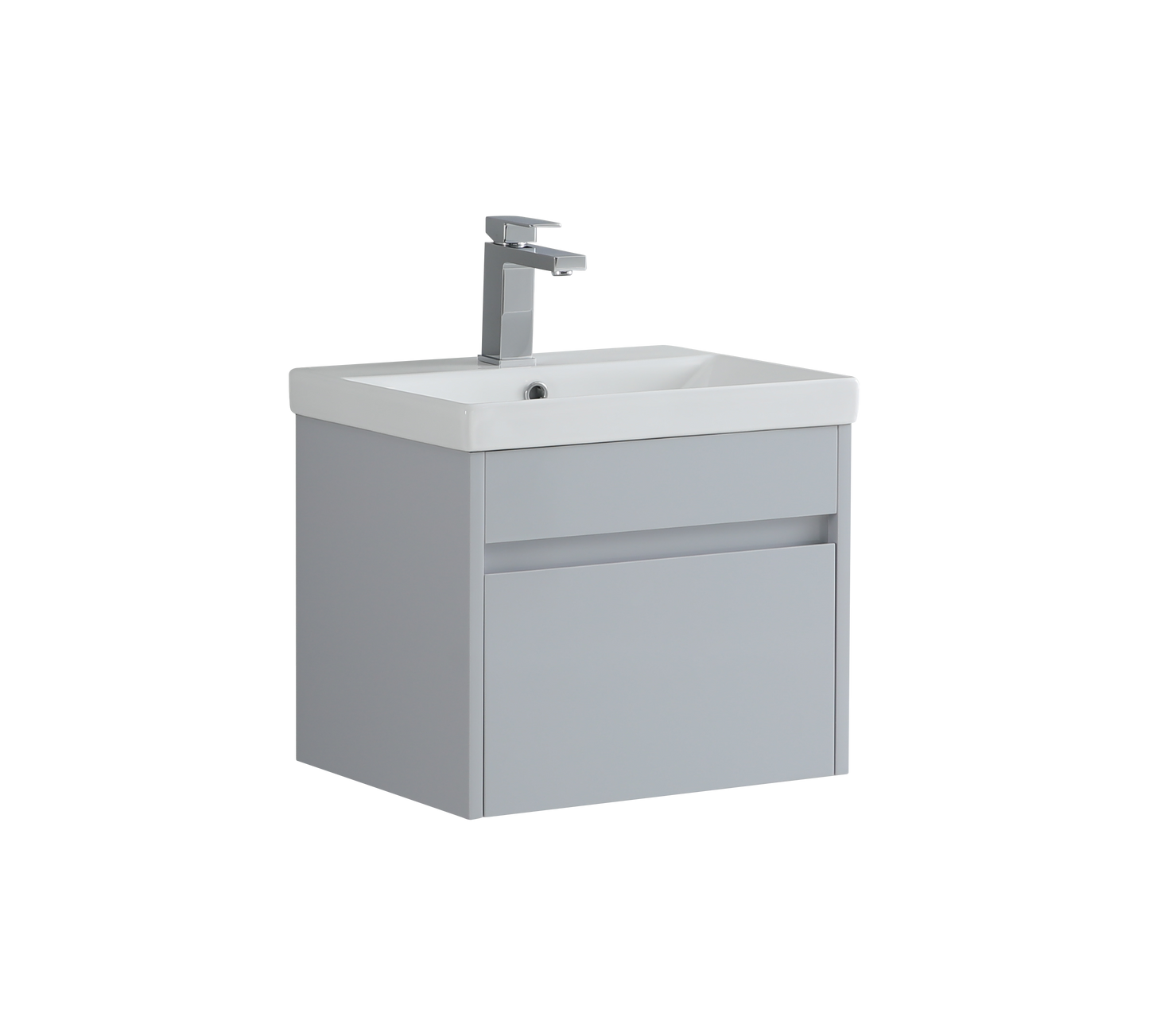 500 mm Wall Hung Vanity Cabinet with Deep Bowl Basin